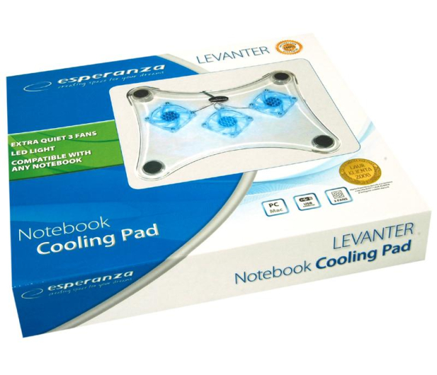 Esperanza Chłodząca Levanter (LED, 3 wentylatory) - 80865 - zdjęcie 3
